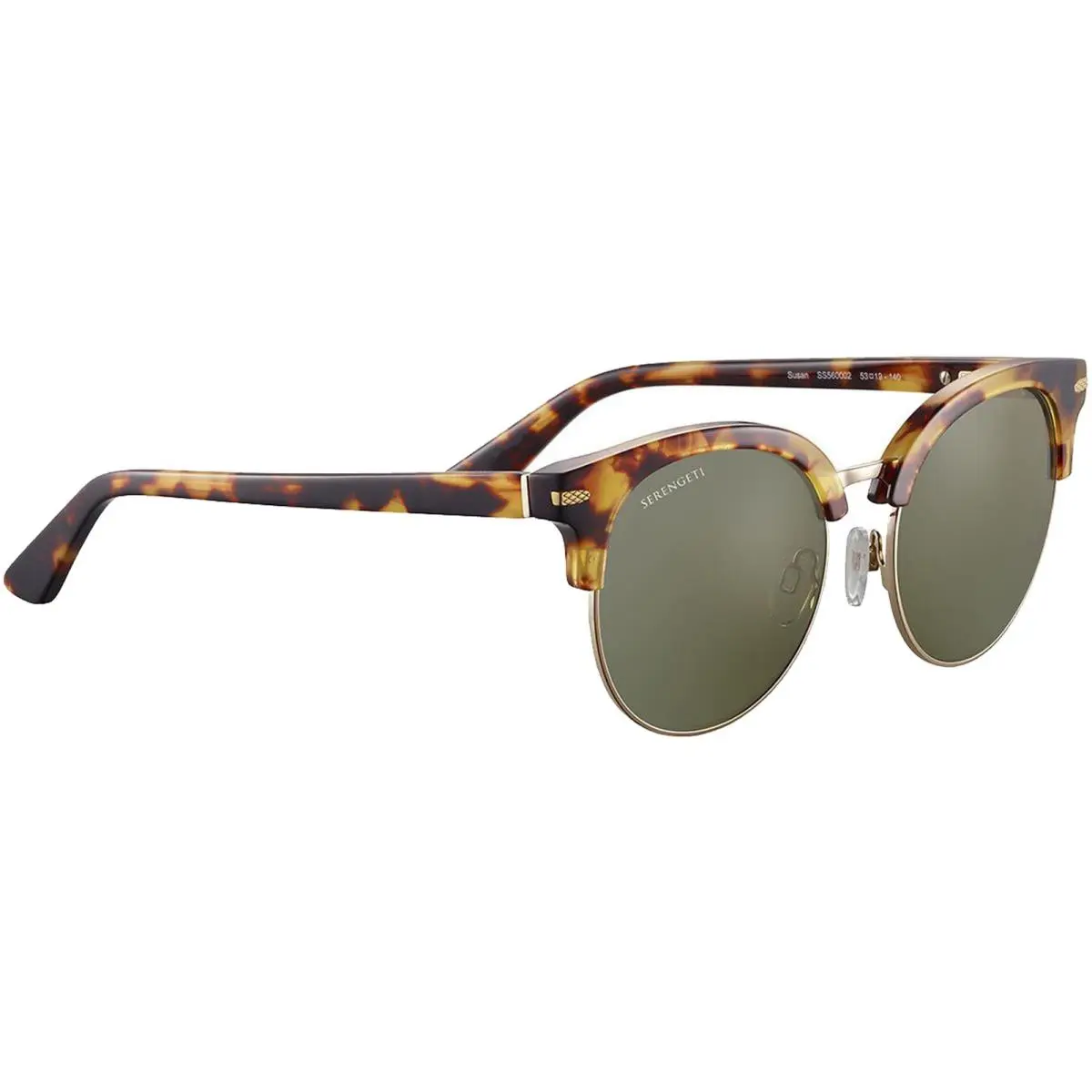 Serengeti Susan Women`s Polarized Photochromic Browline Sunglasses SS560002
