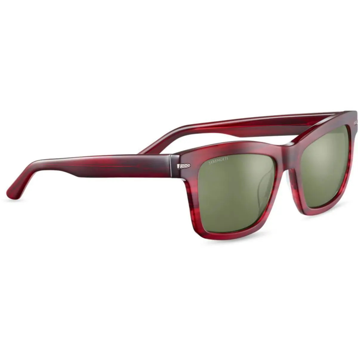 Serengeti Winona Sunglasses Red Streaky Mineral Polarized 555nm