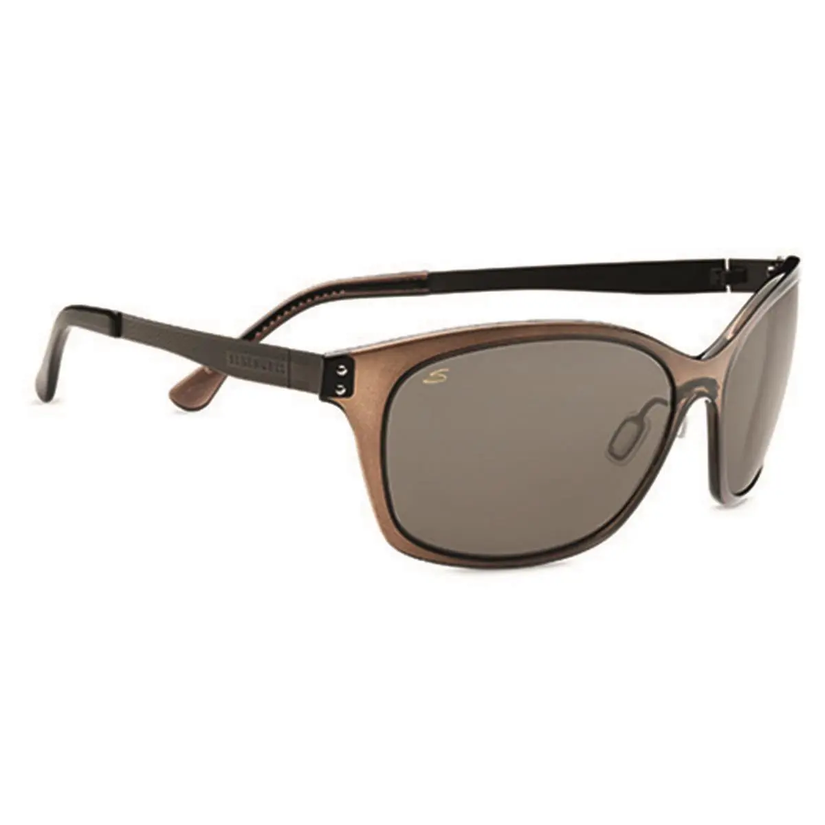 Serengeti Sara Sunglasses Women`s Satin Dark Brown Polarized Phd 2.0 Cpg