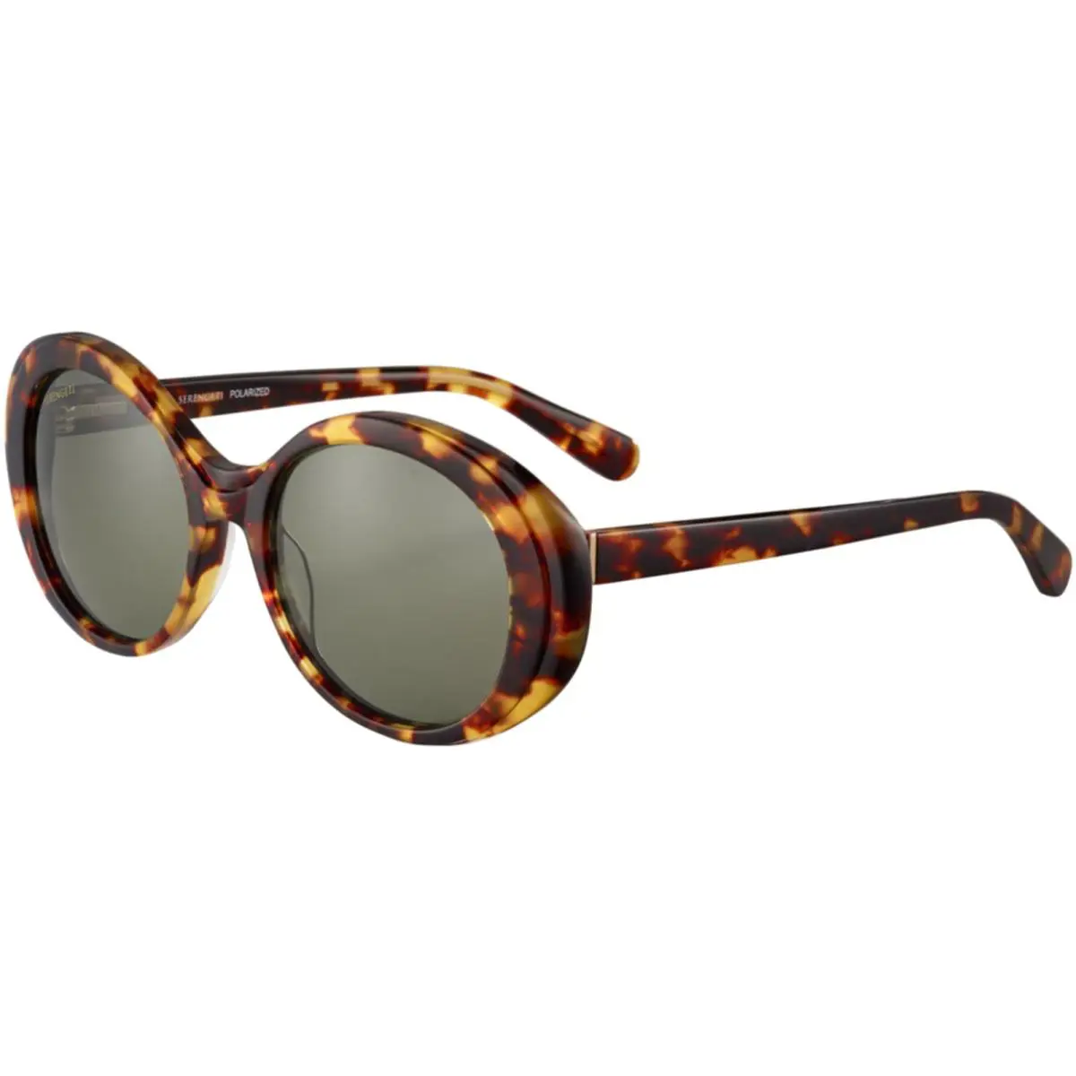 Bacall Polarized Women`s Oval Sunglasses w/ Glass Lens - SS541005 by Serengeti