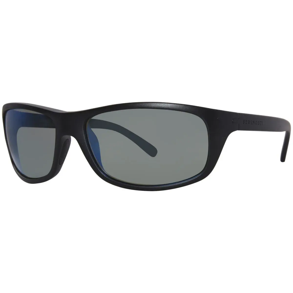 Serengeti Bormio SS009002 Sunglasses Men`s Matte Black/polarized Saturn 62mm