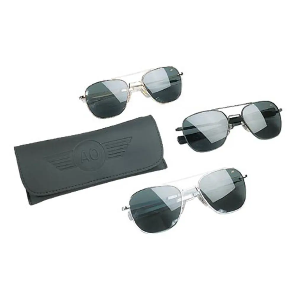 10701 General Government Air Force Pilot Sunglasses by American Optics Gold by American Optical