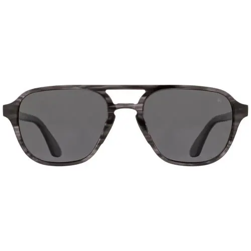 AO  Racer 55mm Sunglasses Grey Marble Polarized by American Optical