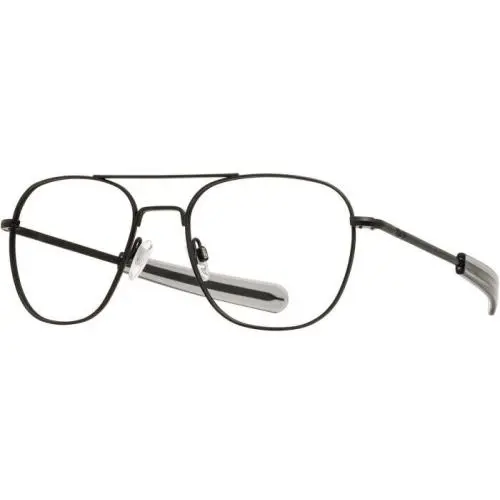 American Optical Original Pilot AO American Optical Pilot Black Grey Lens Option Sunglasses 57/20/140 FRAME ONLY - NO LENSES