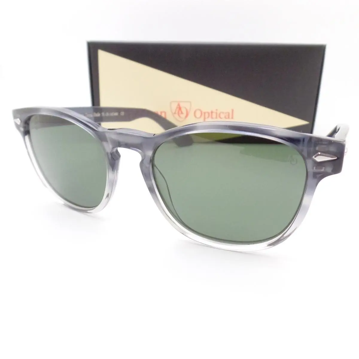 AO  1004 Sunglasses or Frames Grey Blue Demi Fade Green by American Optical