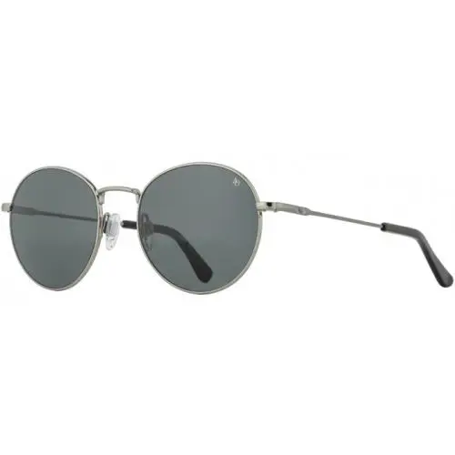 American Optical sunglasses - P3 Rounded - Rounded - Frame: Gold, Matte Silver, Gunmetal or Rose Gold, Lens: Green, Grey, Pink or Demo, Frame & Lens: Gold Sun Vogue Green Fade