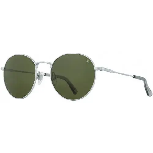 American Optical AO 1002 Sunglasses or Frames Matte Silver True Tone Fade