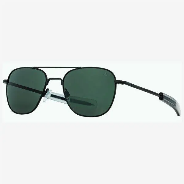 American Optical Original Pilot AO Matte Black Frame Pilot Sunglasses All Variations