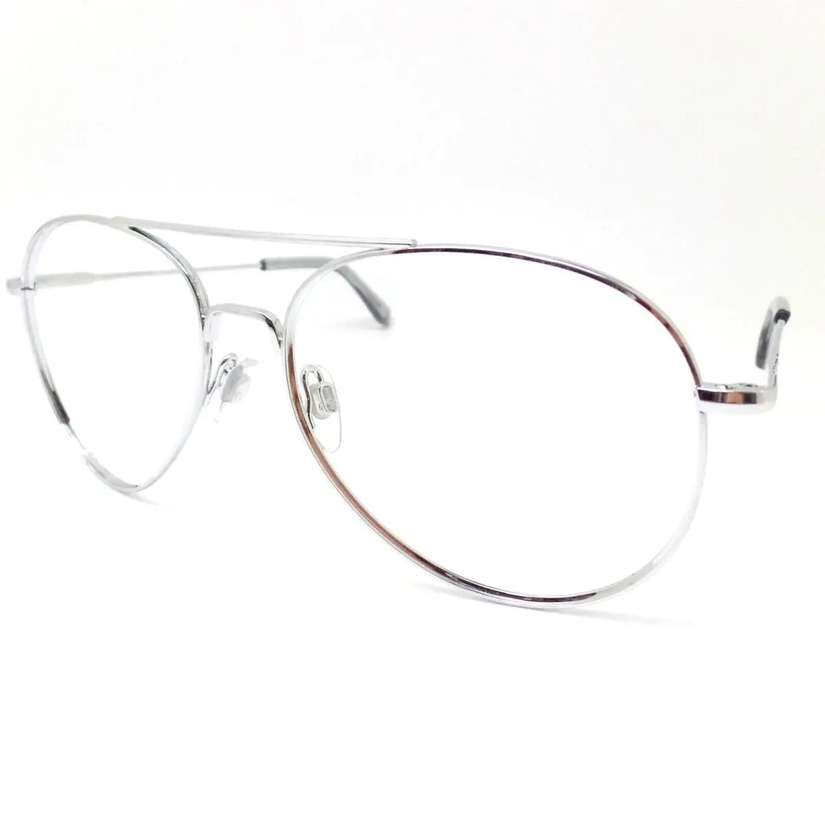 AO American Optical General Silver Green Sunglasses Polarized or Frame Only