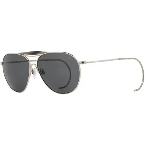 AO  Hazemaster Gold Pewter or Frame Only Sunglasses Pewter True Color Grey Polarized by American Optical