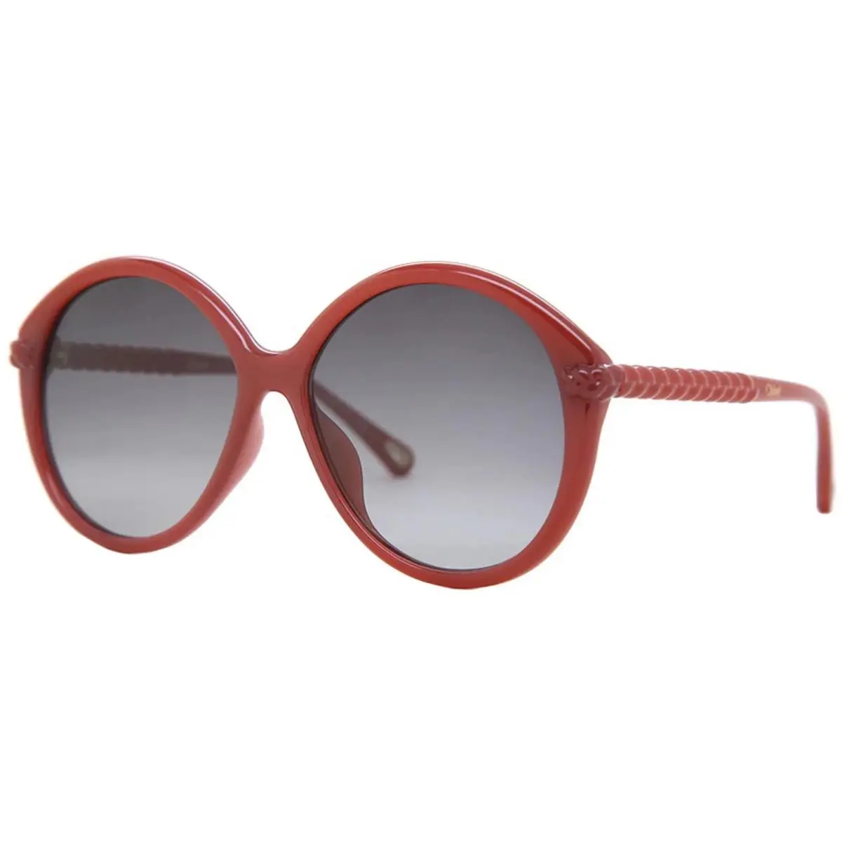 Chloe Women`s Sunglasses Grey Round Lens Plastic Frame CH0002SA-30009920004