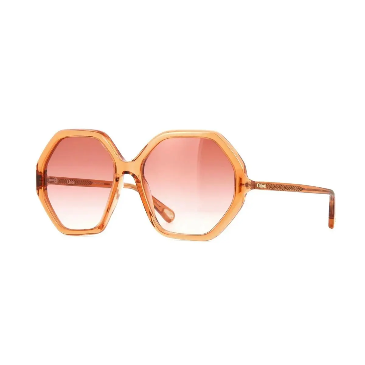 Chloé Esther CH0008S Orange/orange Shaded 001 Sunglasses