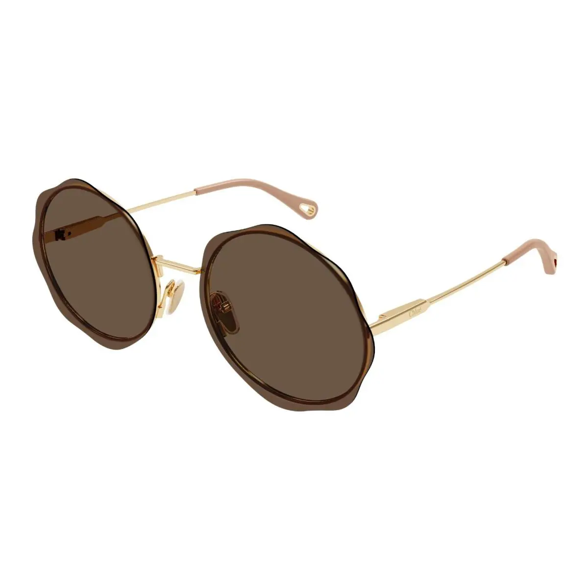 CH0202S Gold/brown 004 Sunglasses by Chloé
