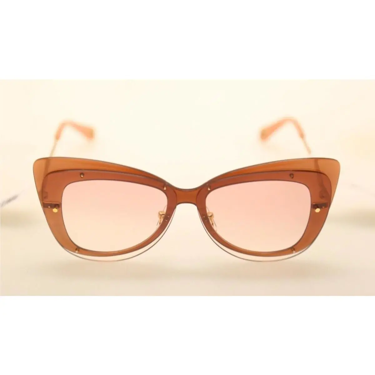 Chloe CE175S 749 Peach Brown w/ Pink Gradient 63mm Sunglasses 675