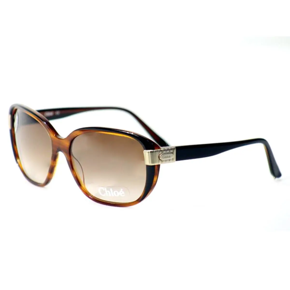 Chloe CL 2212 Sunglasses Brown Horn CL2212 C02 CL2212-C02