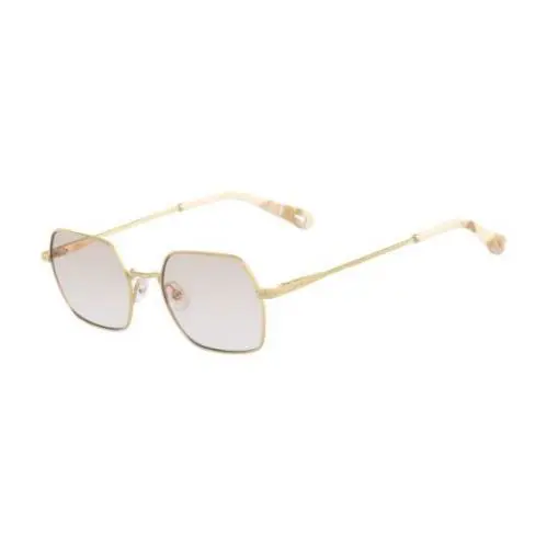 Chloe Women`s Gold Tone Square Eyeglass Frames CE2144-717 by Chloé