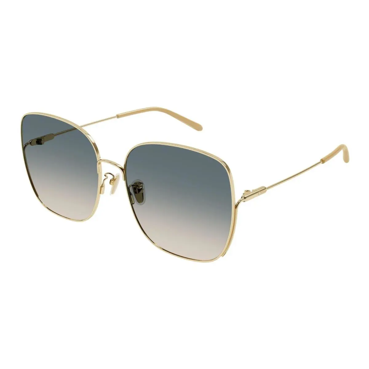 Chloé Chlo CH0170SA Gold/green Shaded 002 Sunglasses