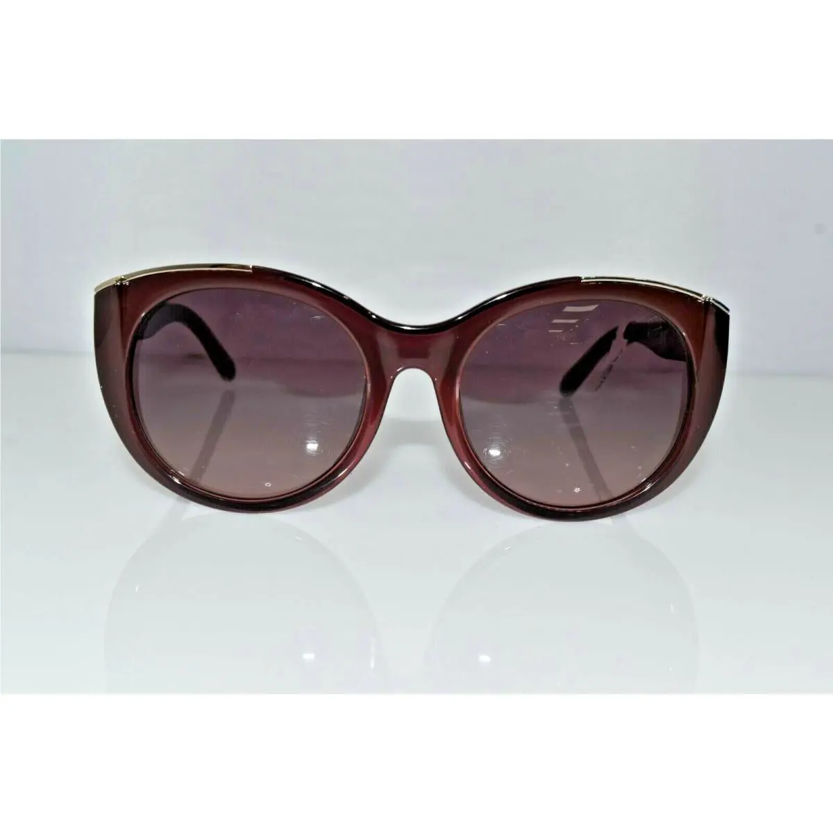 Chloé Women`s Dalia Bordeaux Gold CE660S 603 Oversized 55-19-140 Sunglasses