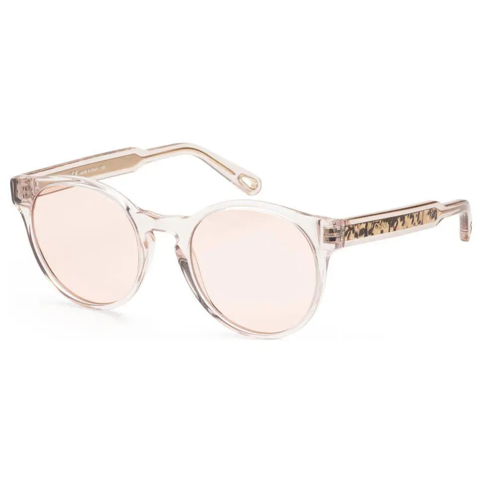 Chloe Women`s Yellow Round Sunglasses CE75S3-688 by Chloé
