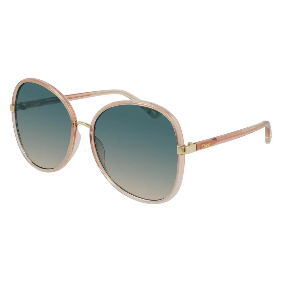 Chloé Franky CH0030S Orange/blue Shaded 004 Sunglasses
