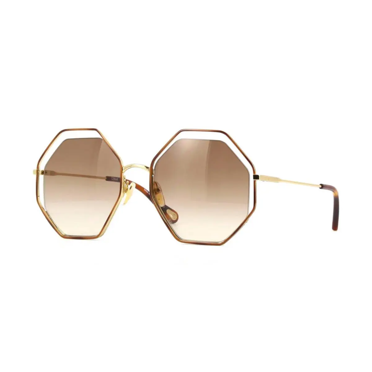 Poppy CH0046S Havana/brown Shaded 001 Sunglasses by Chloé