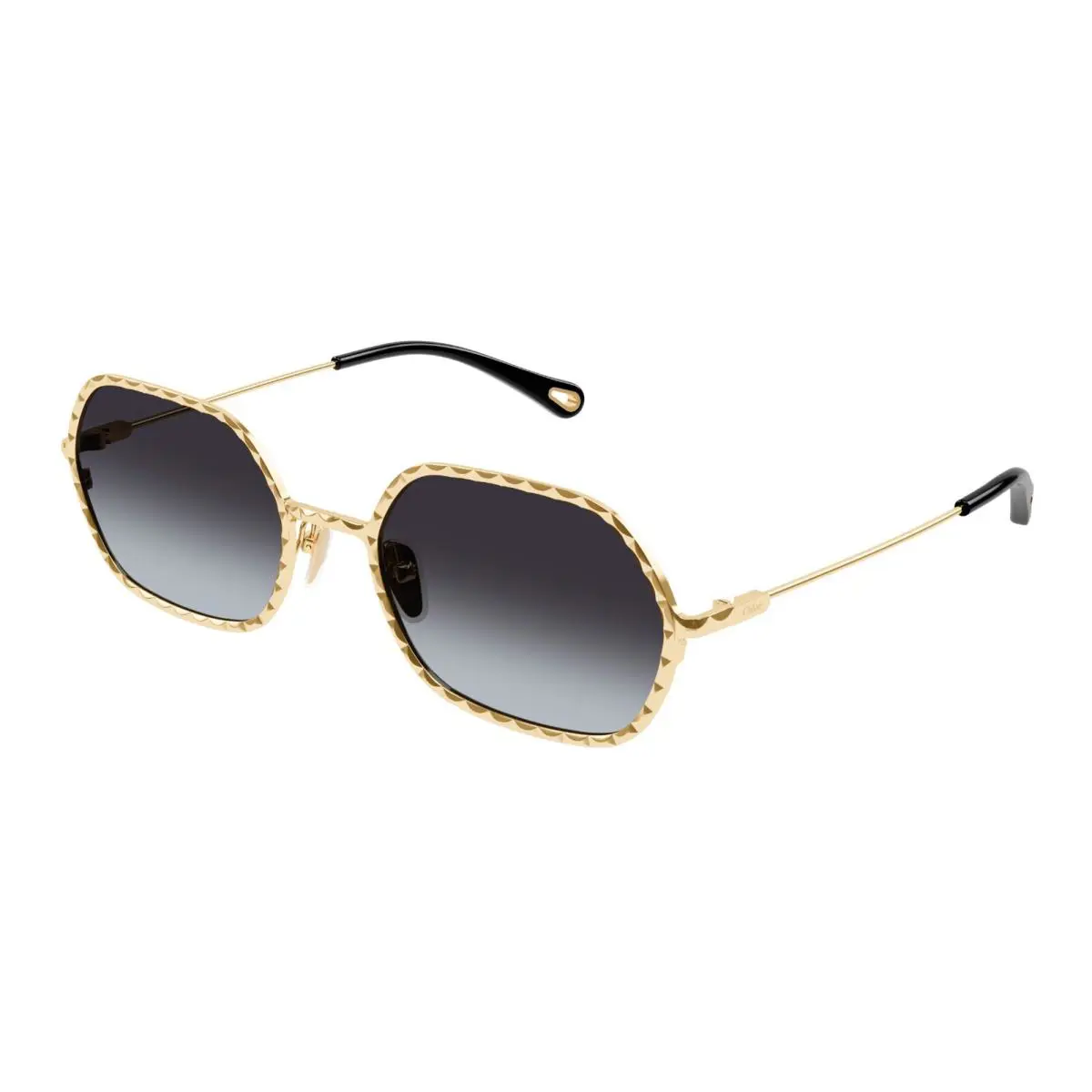 Chlo CH0231S Gold/grey Shaded 001 Sunglasses by Chloé