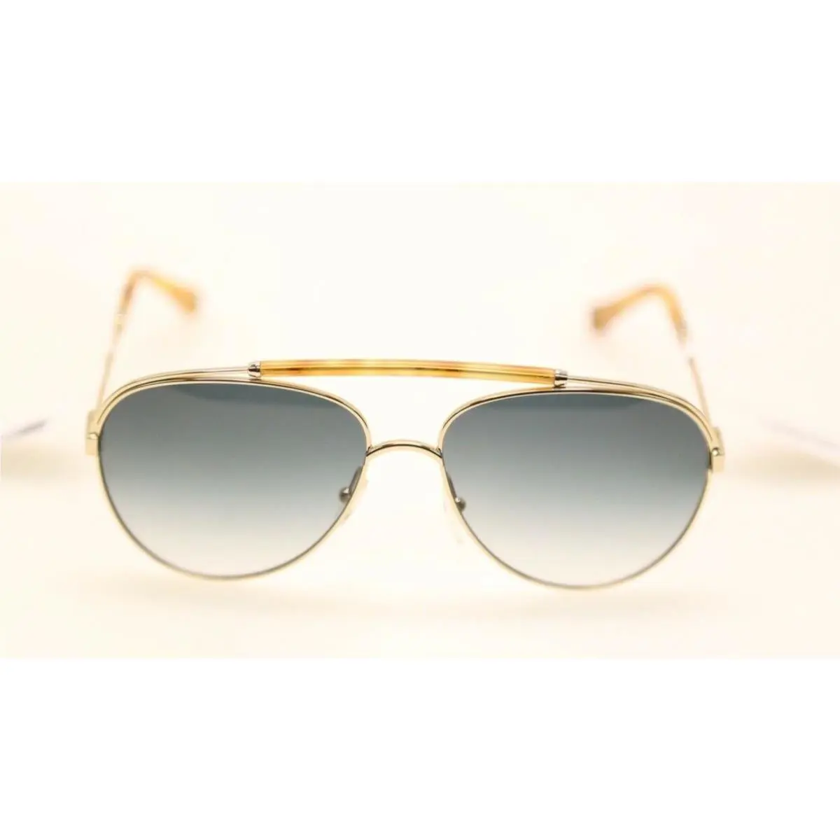 Chloe CE141S 736 Blonde Havana Gradient Aviator Sunglasses 539