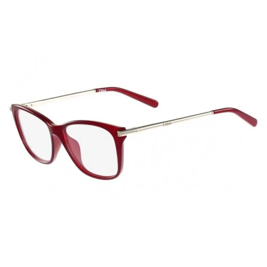 Chloe Women`s CE2672 603 Eyeglasses Bordeaux Peach Frame