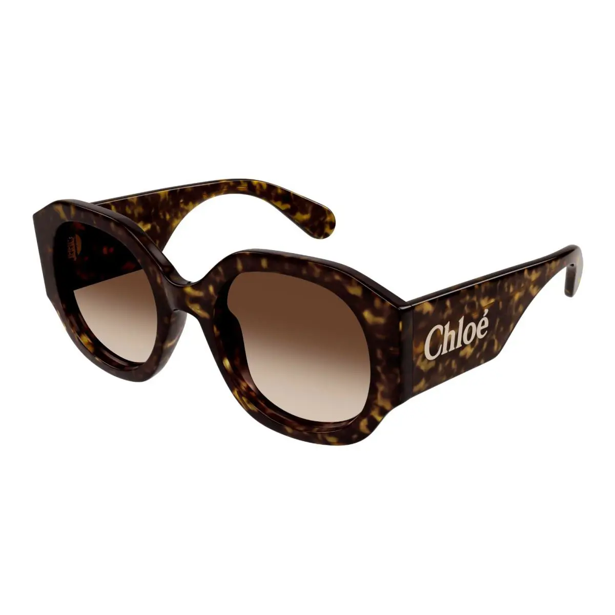 Chloé CH0234S Havana/brown Shaded 002 Sunglasses
