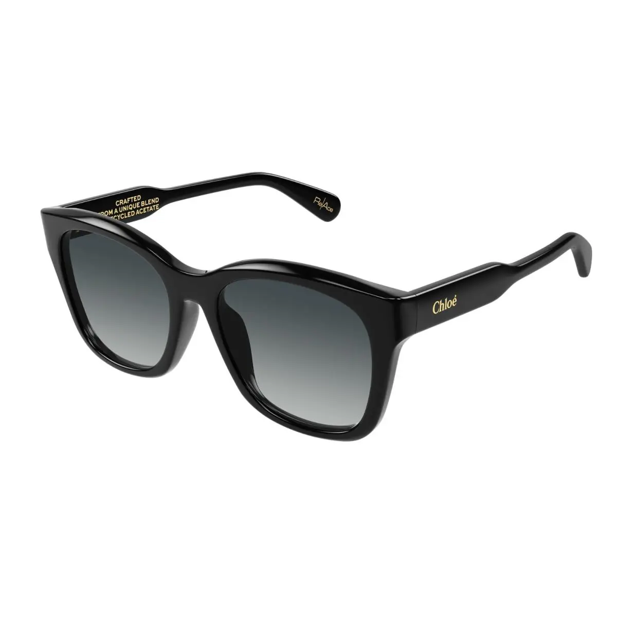Chloé CH0194SK Black/grey Shaded 001 Sunglasses