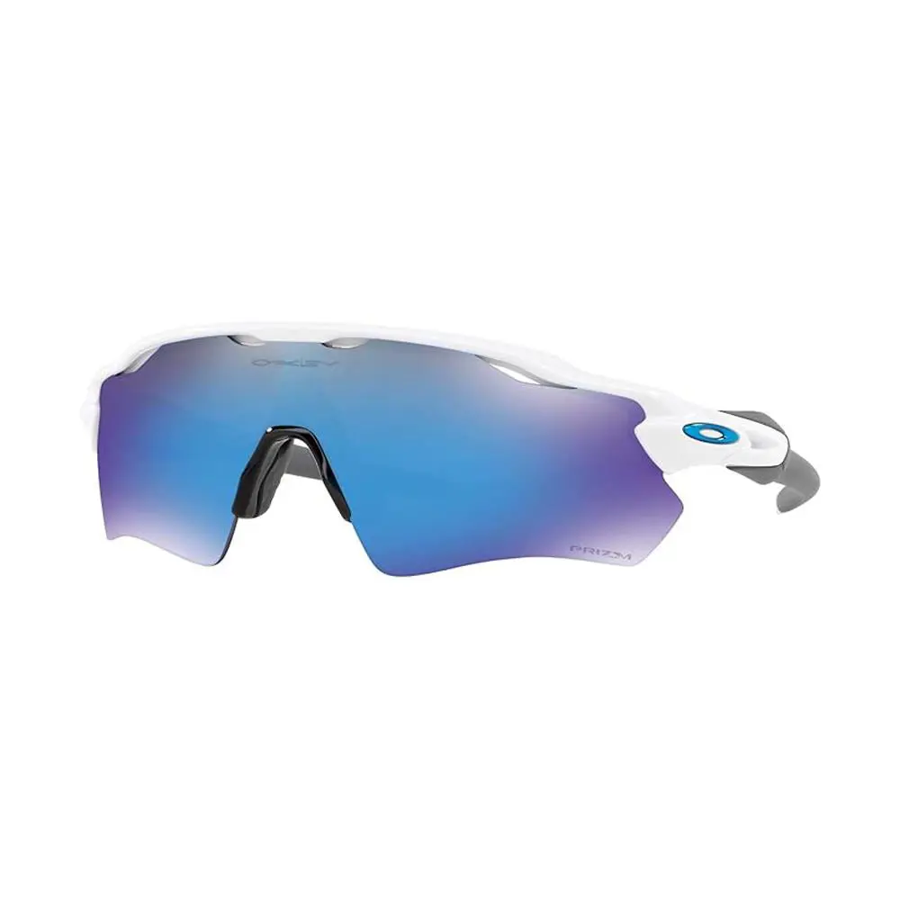 Radar EV Path Sunglasses Polishedwhite Prizmsaphire 7538 by Oakley
