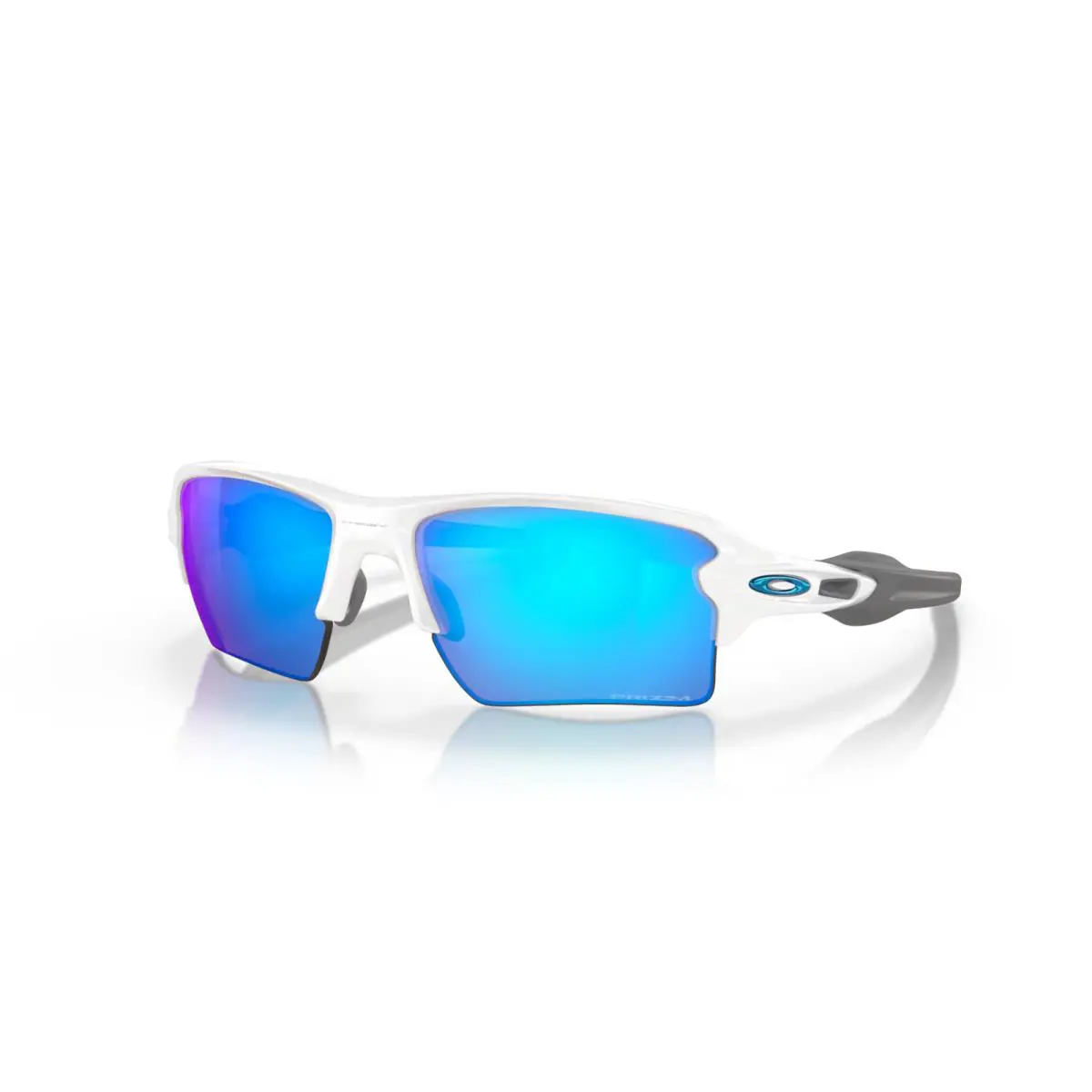Flak 2.0 XL White Polished w Prizm Sapphire Sunglass OO9188-94 by Oakley