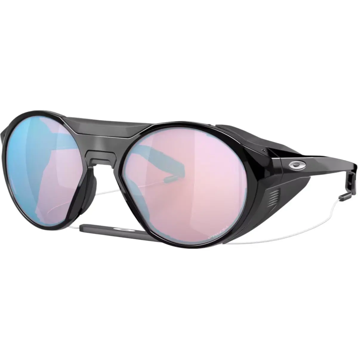 Oakley Men`s Clifden Polished Black/prizm Snow Sapphire One Size Sunglasses - Frame: Black, Lens: Prizm Snow Sapphire