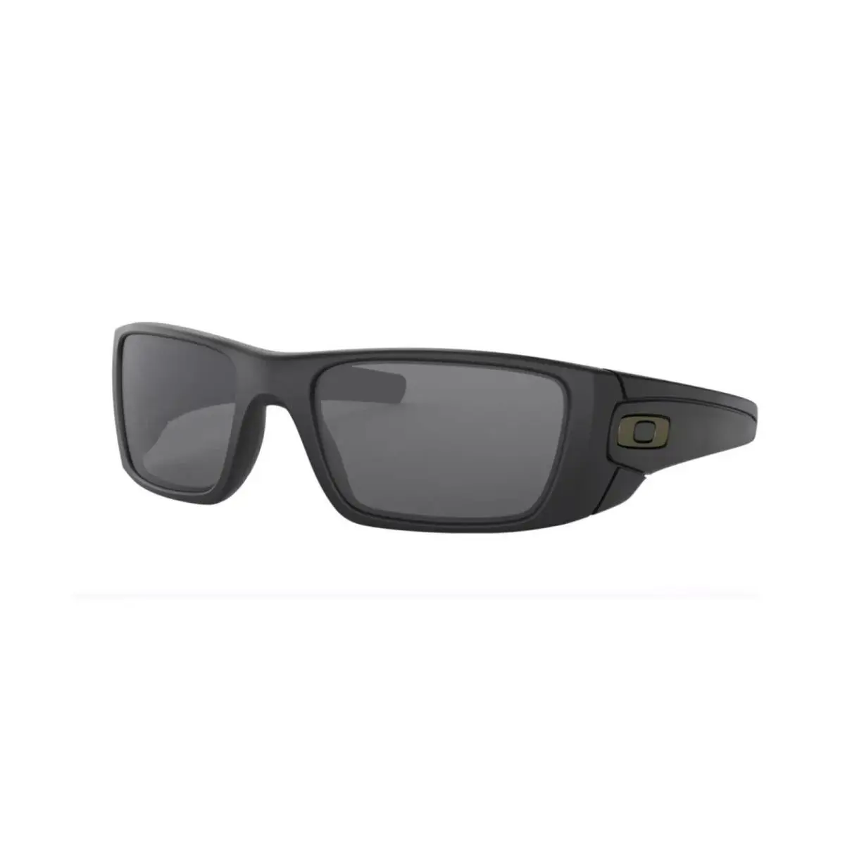 Oakley Men`s Oo9096 Fuel Cell Rectangular Sunglasses Si Matte Black/grey - Frame: Black, Lens: Gray
