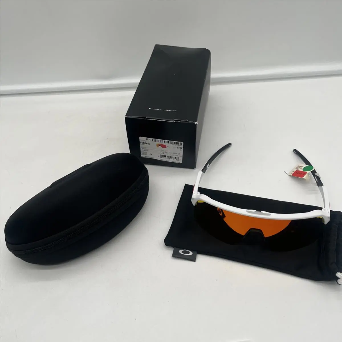 Oakley Sutro Lite Sunglasses Matte White Frame Prizm Ruby Lens