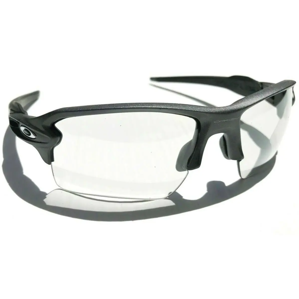 Flak 2.0 XL in Lead Steel w Photochromic Clear Sunglass 9188-16 by Oakley