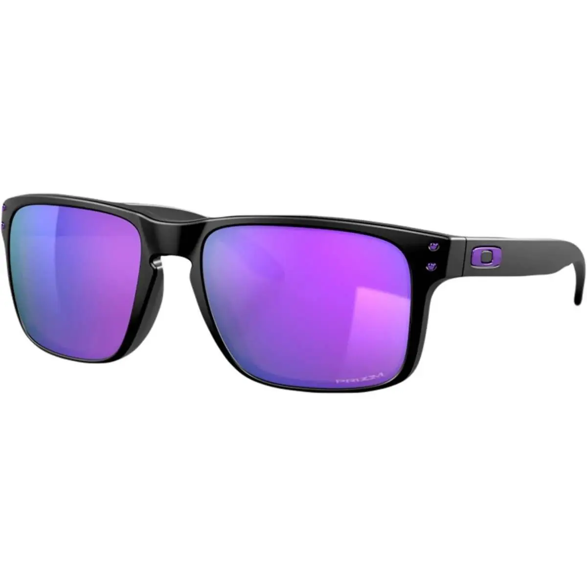 Men`s Holbrook Matte Black/prizm Violet One Size Sunglasses by Oakley