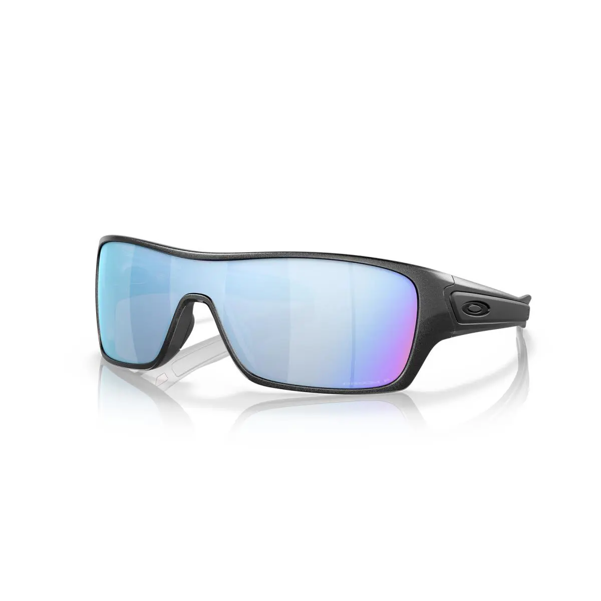 Oakley Turbine Rotor Steel/prizm Deep Water Polarized Men`s Sunglasses OO9307-09