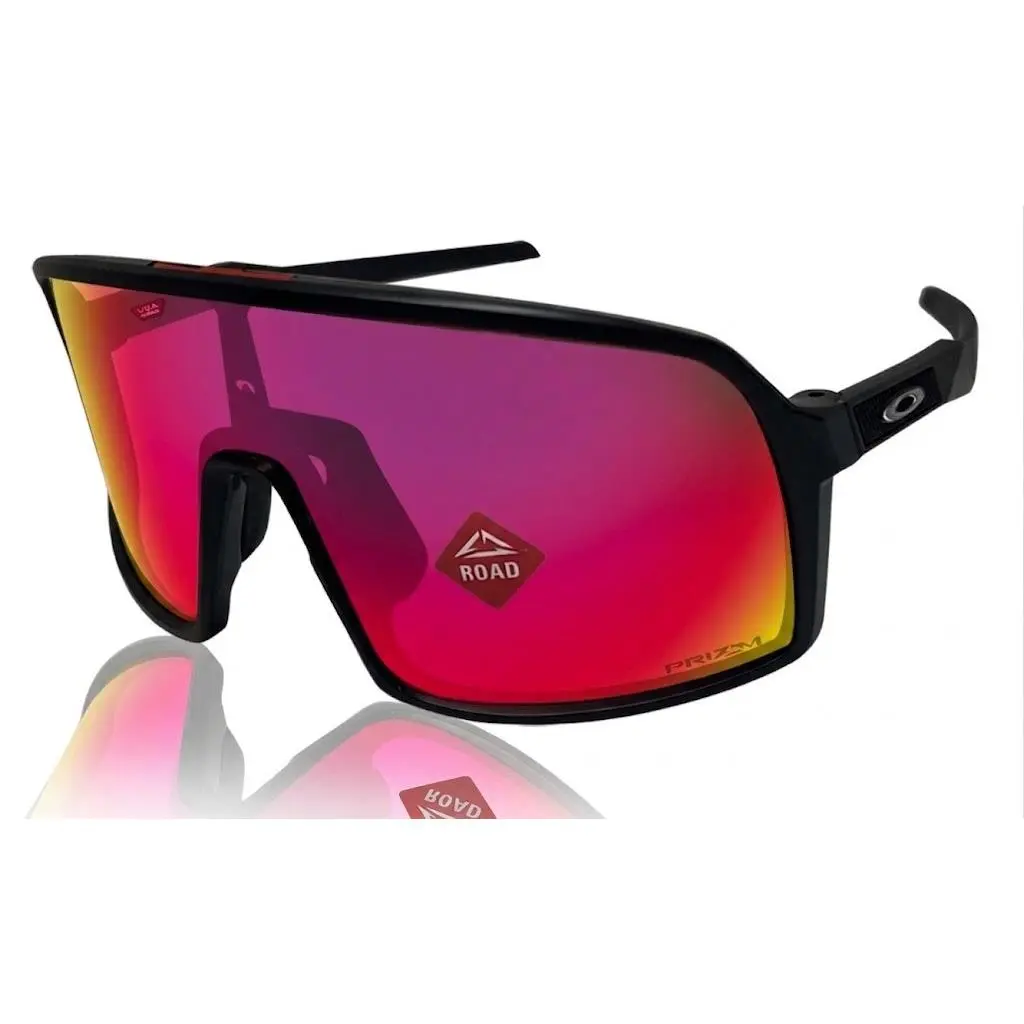 Sutro Sunglasses Matte Black Frame Prizm Road Lens OO9406 by Oakley