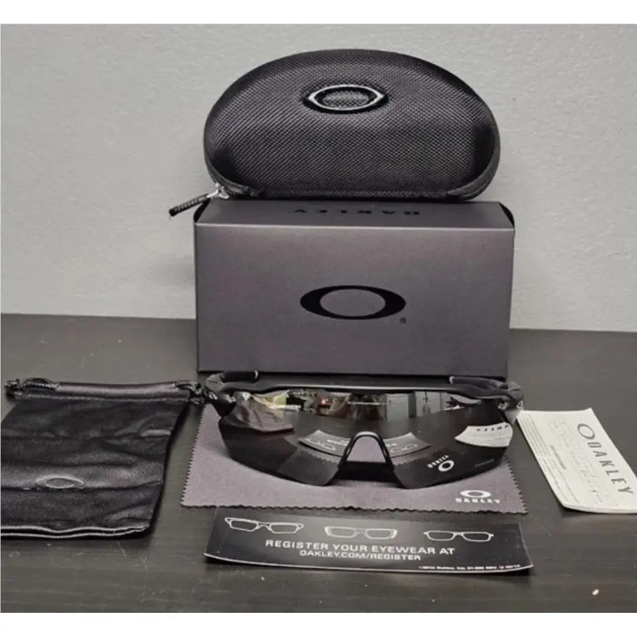 Oakley Radar EV Path Sunglasses Prizm Matte Black Silver Lens OO9208