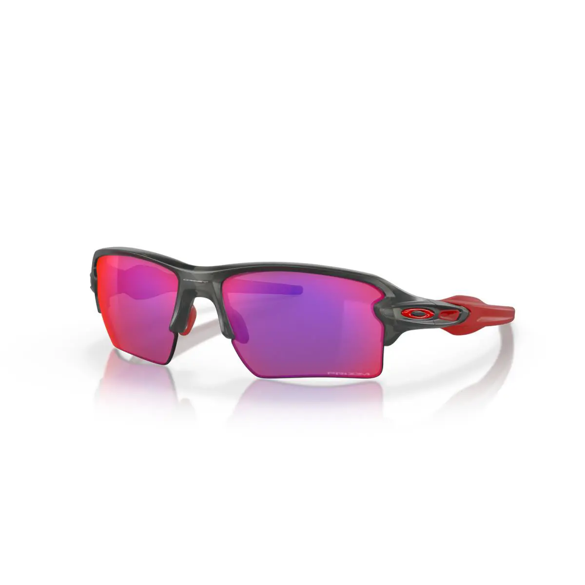 Flak 2.0 XL Matte Grey Smoke / Prizm Road 59 mm Sunglasses OO9188-04 by Oakley