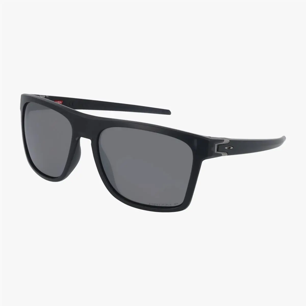 Oakley Leffingwell 9100 Matte Black Ink Prizm Black Polar Sunglasses - Frame: Black, Lens: Black