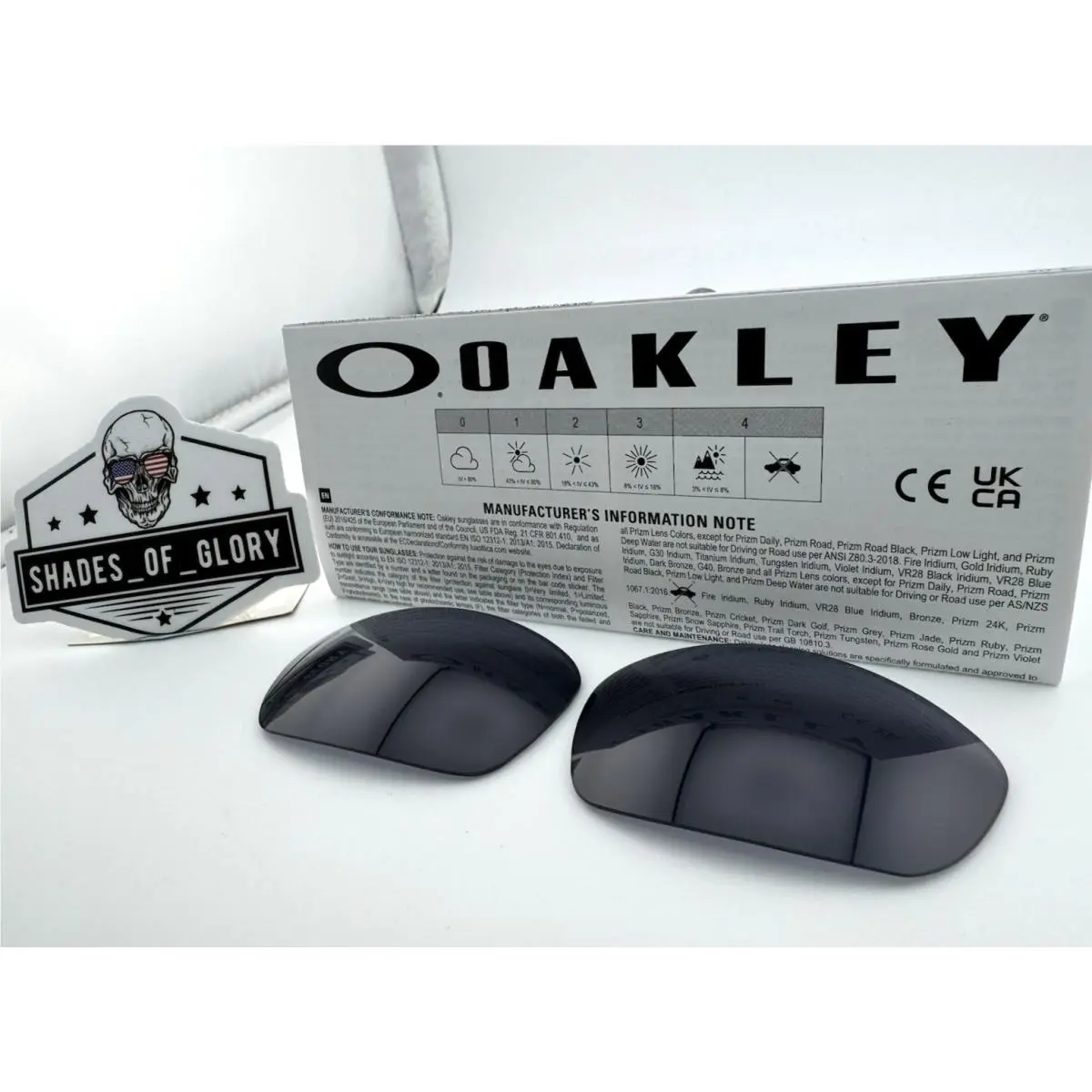 Straight Jacket SI Grey Lenses Replacement Sunglasses OO9039 by Oakley