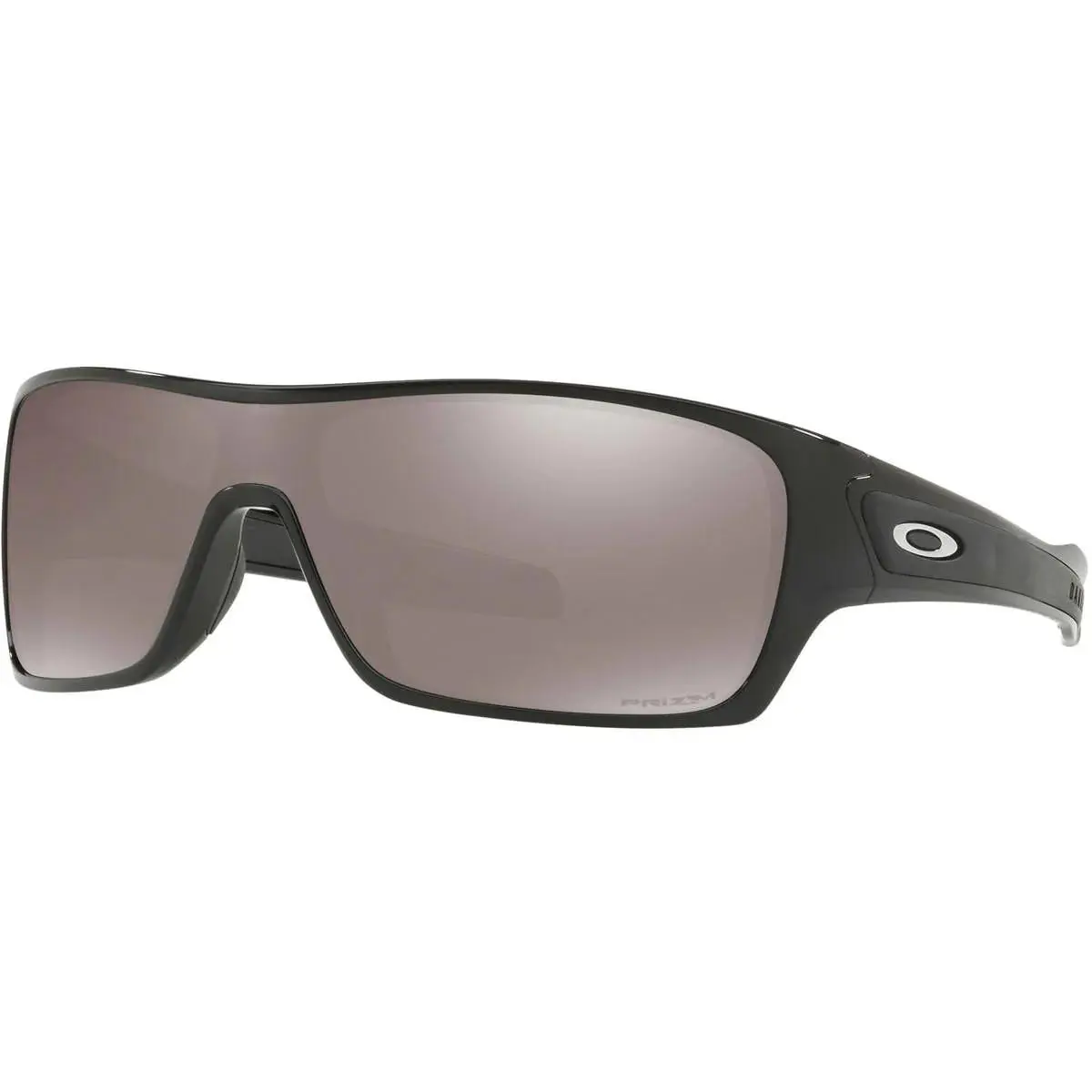 Oakley Men`s Turbine Rotor Prizm Polarized Black/prizm Black OS Sunglasses - Polished Black/Prizm Black, Frame: Black, Lens: Brown