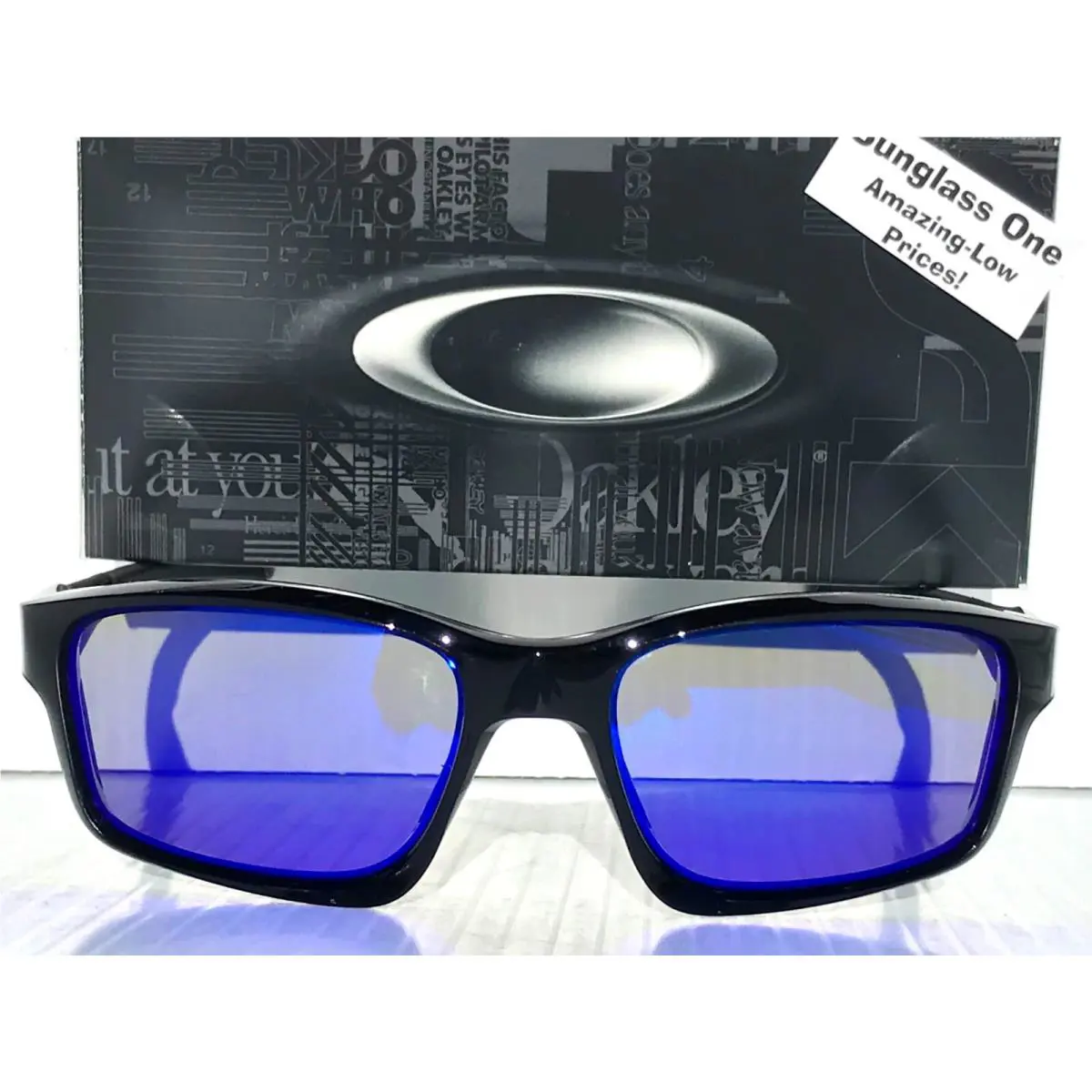 Oakley Chainlink Polarized Sunglasses Black Ink / Black Iridium Lens - Frame: Black Ink, Lens: Black Iridium Polarized