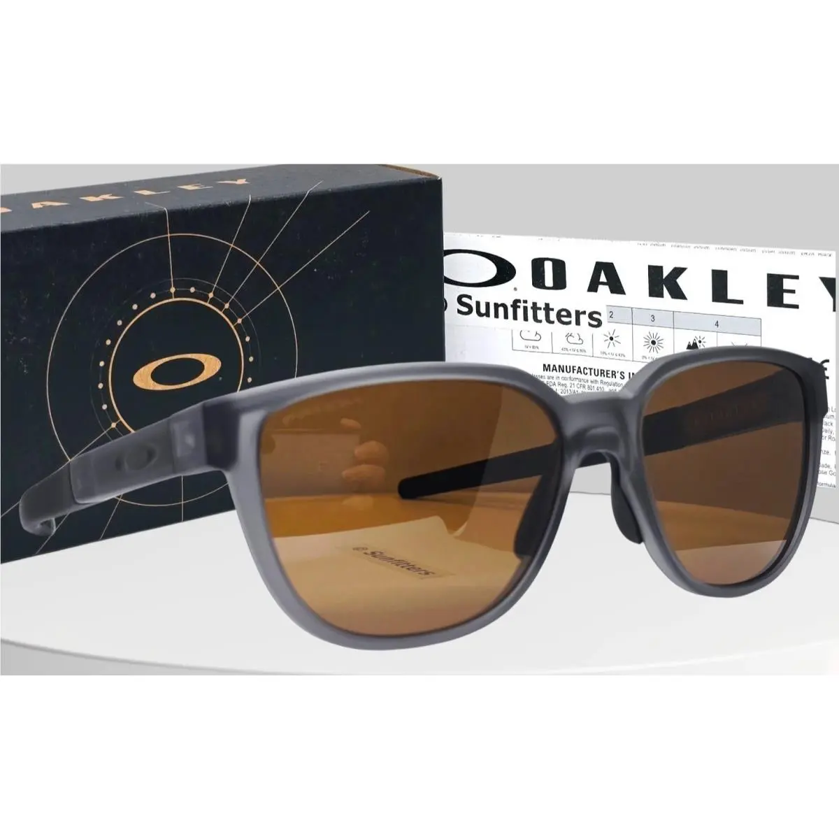 Actuator Grey Smoke Prizm Tungsten OO9250-03 57 Sunglasses by Oakley