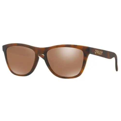 Oakley Frogskins Matte Brown Tortoise l Prizm Tungsten Lens OO9013-C5