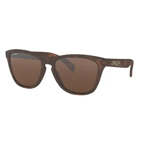Oakley Frogskins Matte Brown Tortoise Prizm Tungsten Lenses OO9013-C5 55-17 - Frame: Brown, Lens: Brown
