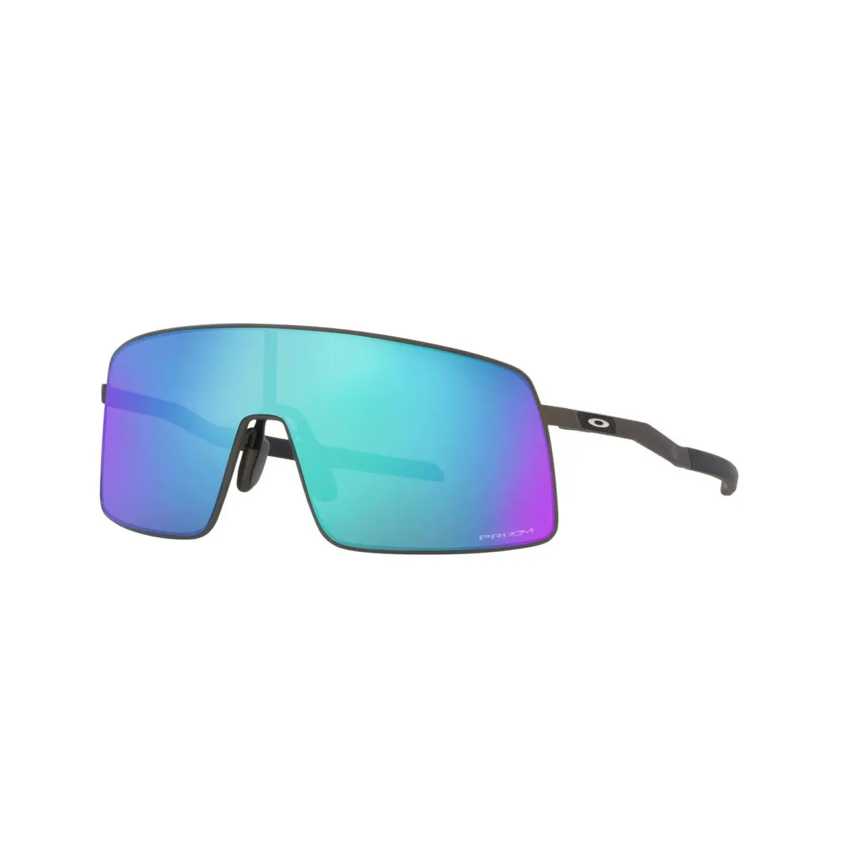 OO6013-04 Mens Oakley Sutro TI Sunglasses - Frame: Gray, Lens: Blue