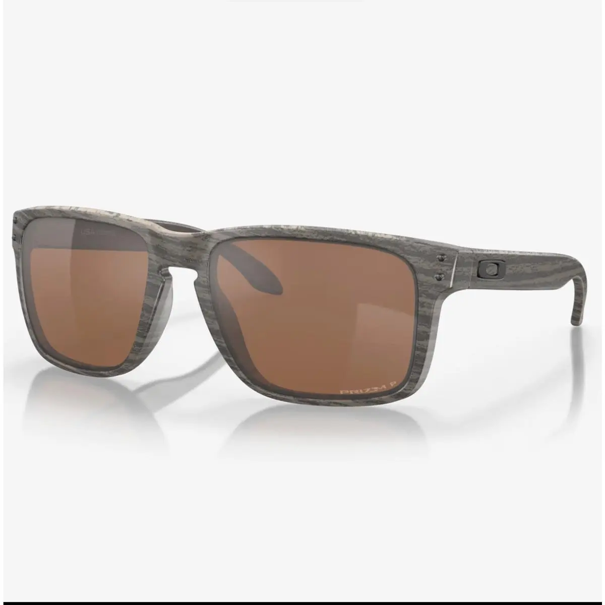 Holbrook XL Woodgrain l Prizm Tungsten Polarized OO9417-06 by Oakley